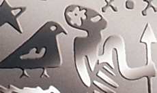 Paslanmaz Desenli Saclar